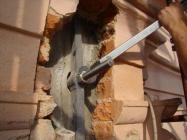 Chiesa parrocchiale a Mazzè - ancoraggi