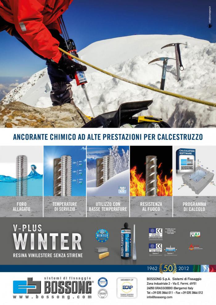 Winter V_Plus Bossong per temperature invernali Winter V_Plus Bossong per temperature invernali