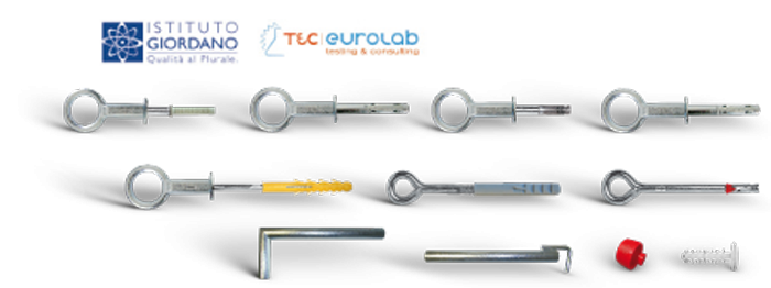 GOLFARI Ancoranti golfari Bossong per ponteggi CERTIFICATI GOLFARI Ancoranti golfari Bossong per ponteggi CERTIFICATI