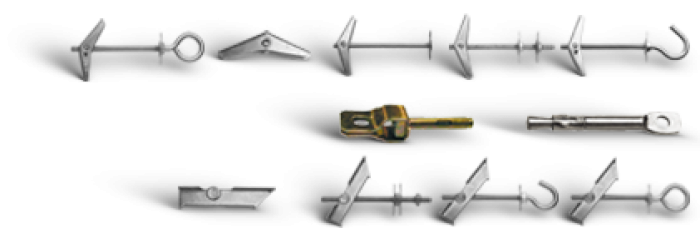 CS Tasselli Bossong per controsoffitti e pareti vuote CS Tasselli Bossong per controsoffitti e pareti vuote